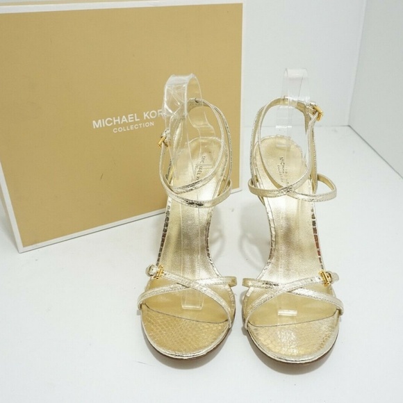 Michael Kors Collection Gold  Snake High Heel - Picture 4 of 8